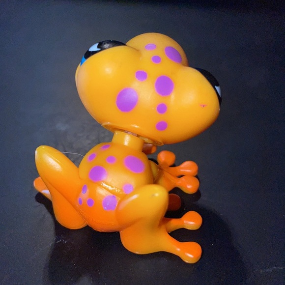 Authentic Littlest Pet Shop LPS Frog 874 - Picture 3 of 6